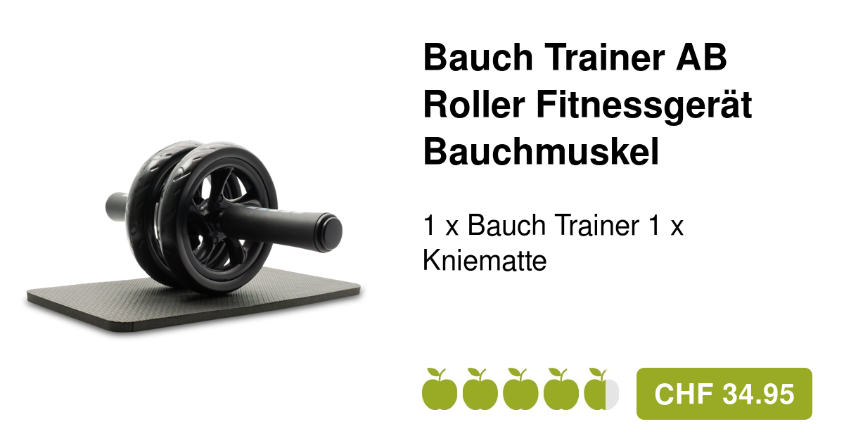Bauch roller Kniematte Ab roller Trainingsausrüstung - Temu Switzerland