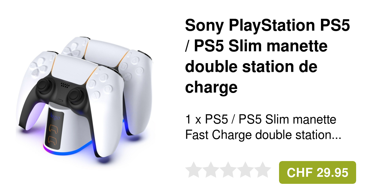 2 PS5 Controllers & Sony dual discount charger