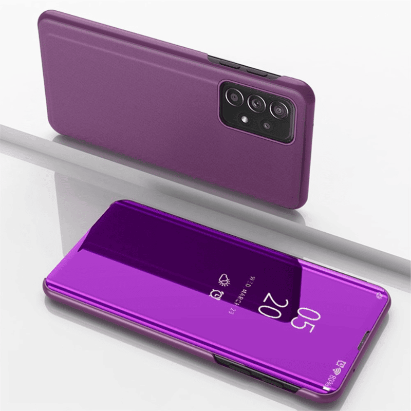 Samsung Galaxy A53 5G Standing Flip Cover Tasche Violett