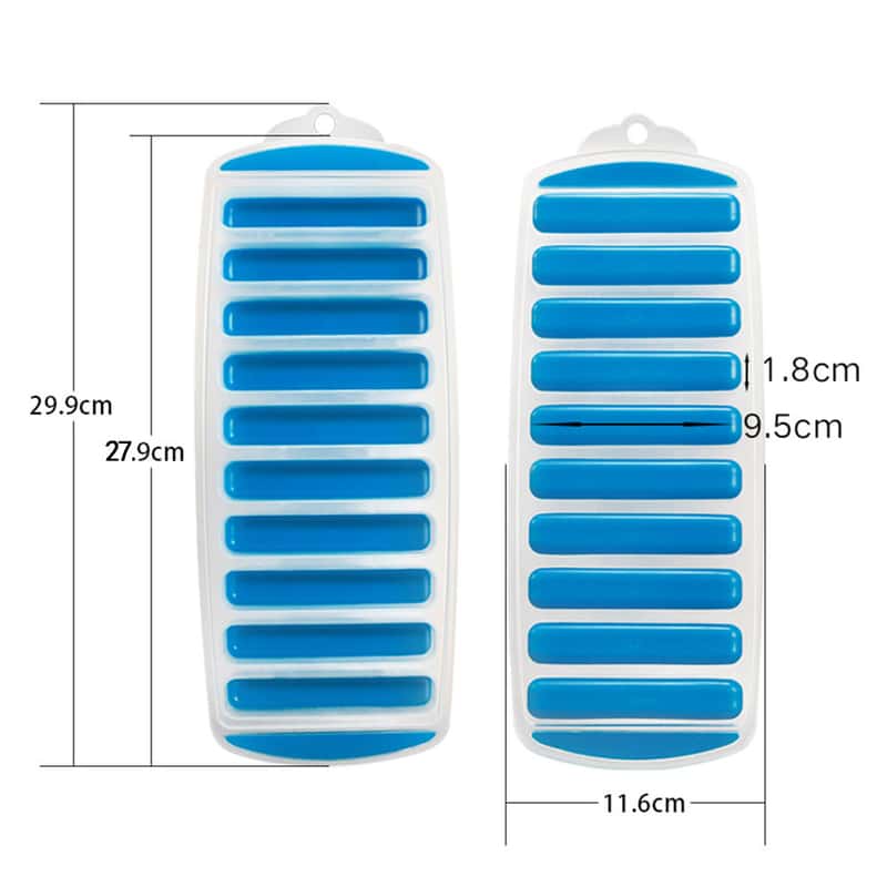 10-fach) Silikon Eiswürfe Sticks für Flaschen