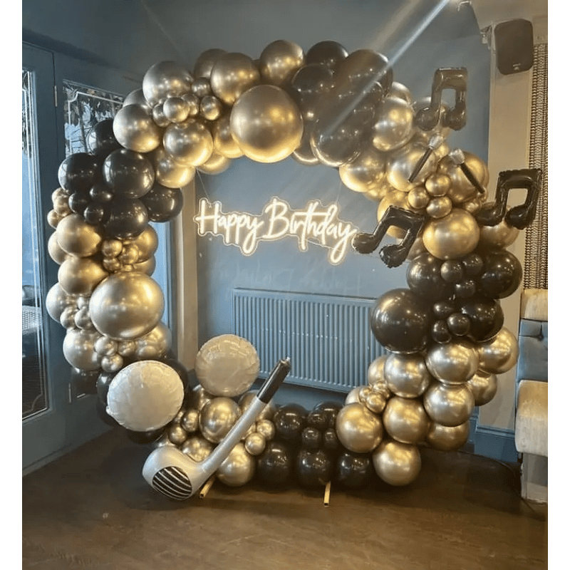 Geburtstags LED Neon Sign Happy Birthday Wand Deko