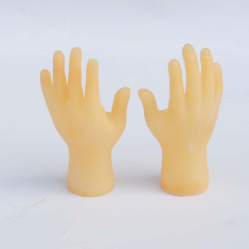 Kleine Hände Fingerpuppen, Mini Hände Gummi Lustige Minihände