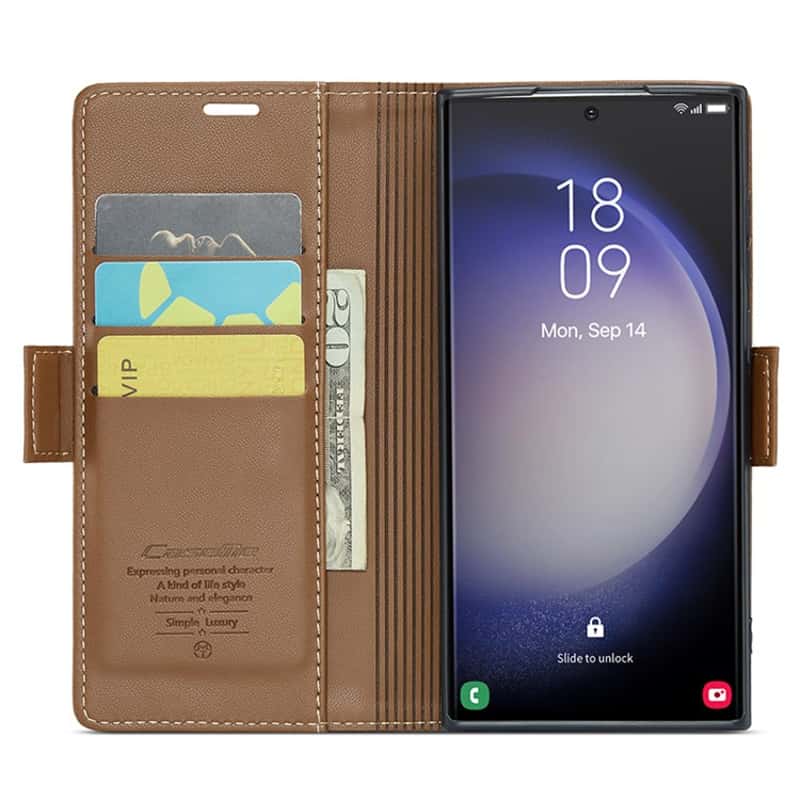 Für Samsung Galaxy S24 Ultra Tasche Wallet Premium Schutz Hülle Cover |  Wigento