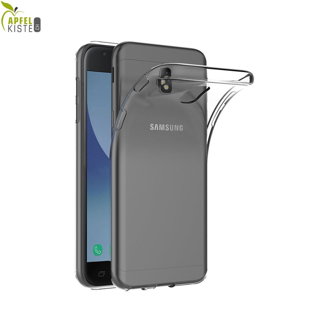 Apfelkiste C Galaxy J3 Gummi Case Hulle Transparent