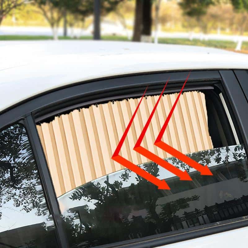Auto Seite Fenster Sonnenschirm Vorhänge Sonnenblende Jalousien Abdeckung  Aluminium Legierung 2 teile/satz Auto Windows Vorhang Universal Auto Vorhang  - AliExpress