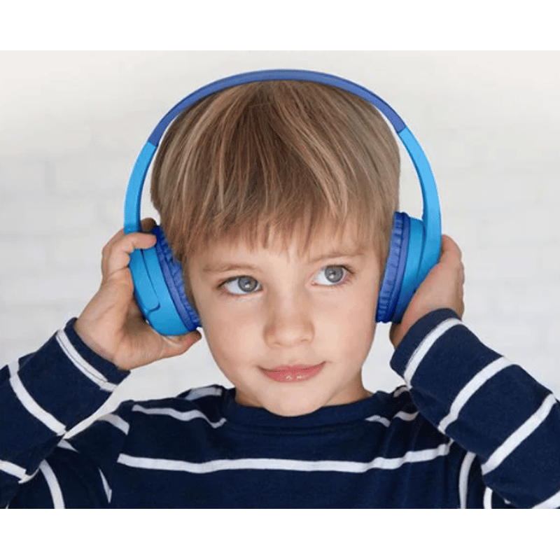 Belkin - SoundForm Bluetooth Kopfhörer Kinder Blau