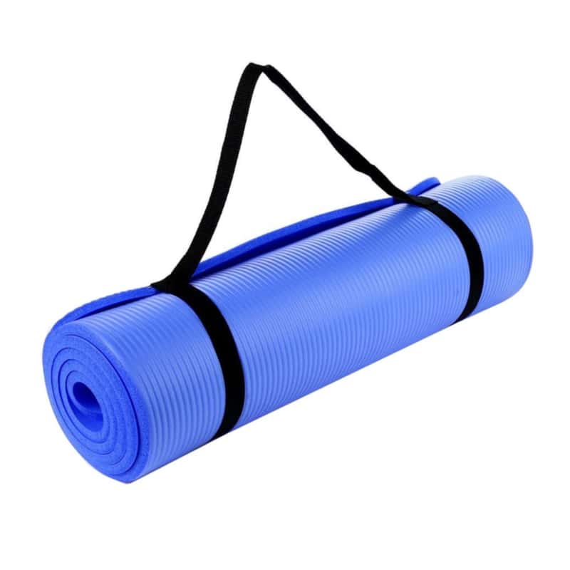 Vervullen zoete smaak Verlenen Fitness Yogamatte Pilates Gymnastikmatte Workout Blau