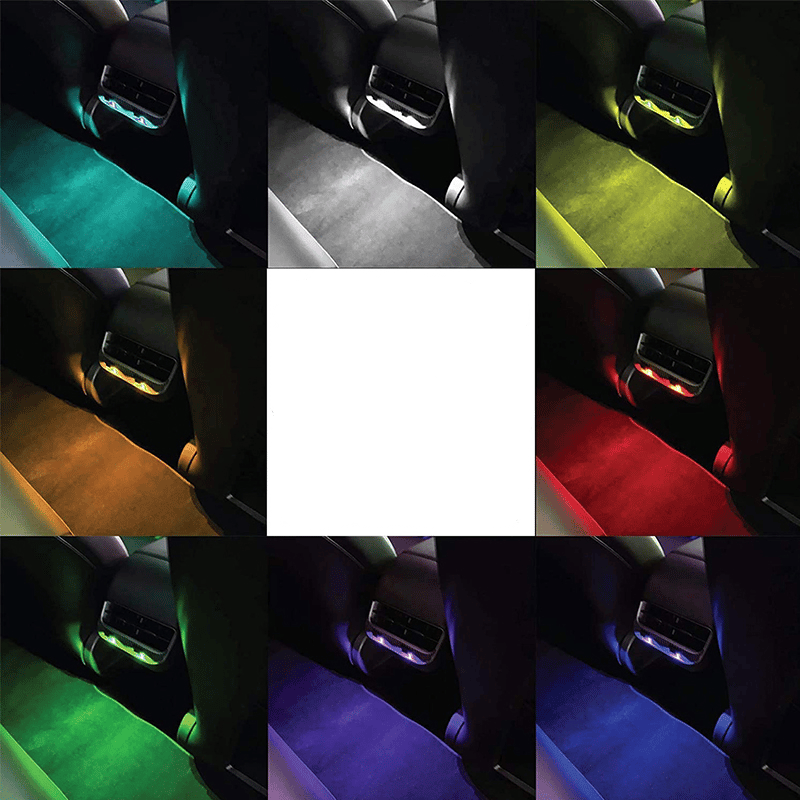 RGB LED USB Stick Auto Nachtlicht PC Laptop Licht Leuchte Beleuchtung NEU