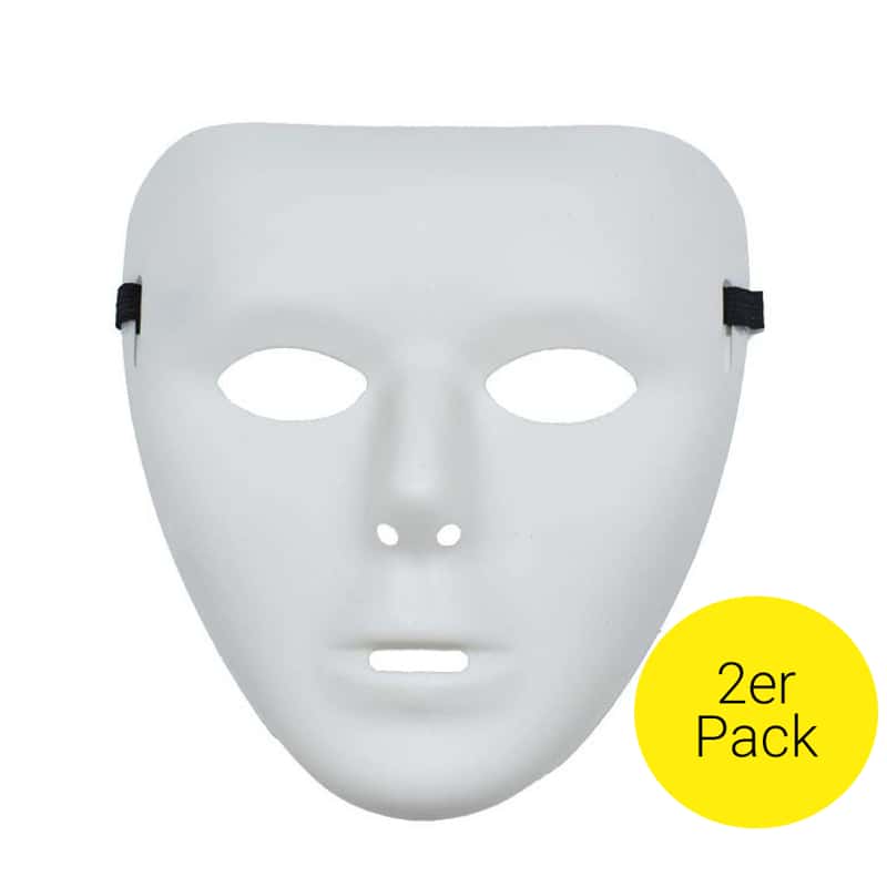 Gesichtsmasken: 2er Set Gesichtsmasken