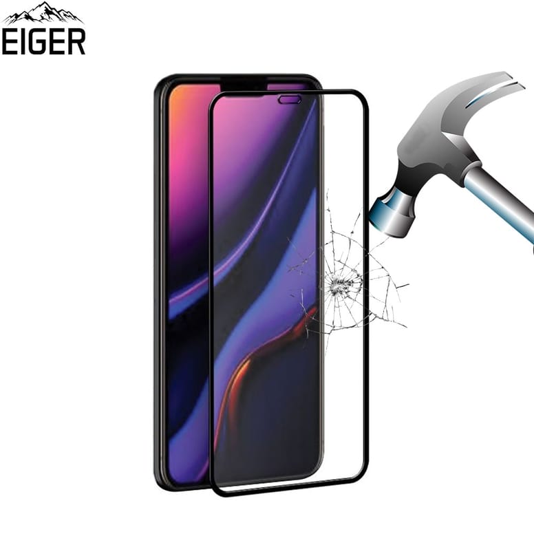 Eiger Iphone 11 Pro Max Xs Max 3d Glas Folie Schwarz