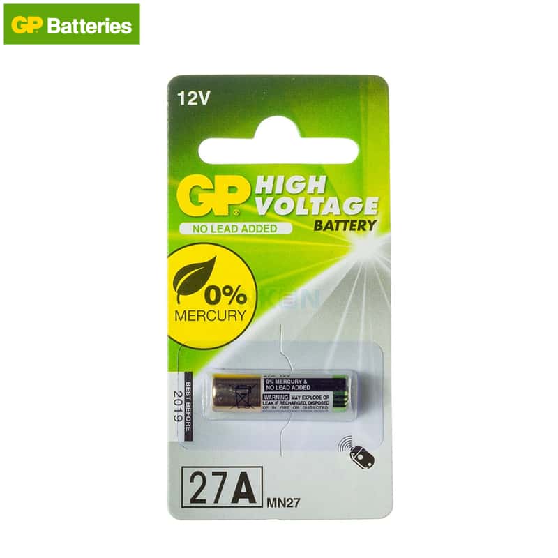 5x GP 27A High Voltage Alkaline Batterie Fernbedienungen