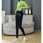 Gr. M Gefütterte Fleece Winter Leggings Extra Dick