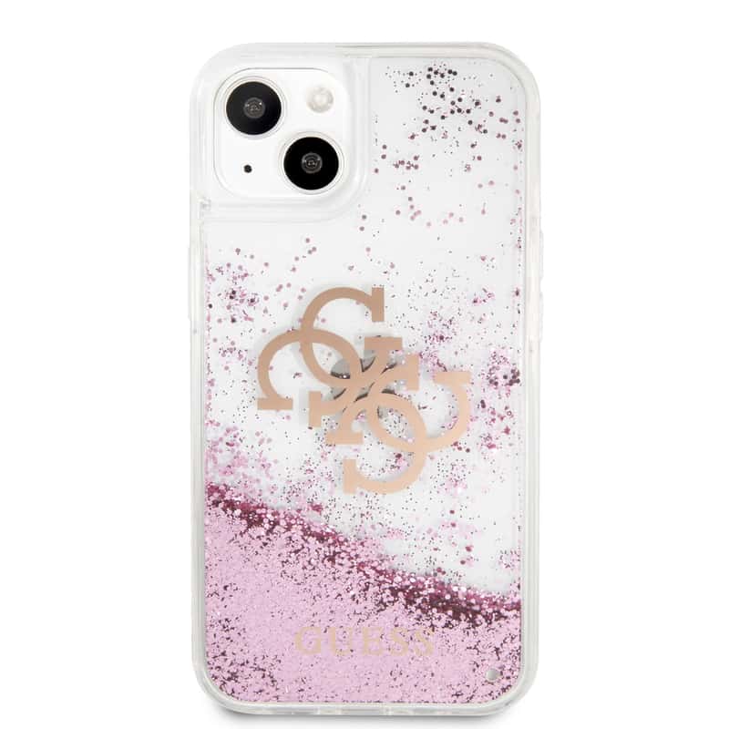 Bebe Floating Pink Glitter Diamond Crystal Bling Clear iPhone 12/12 Pr –  Aura In Pink Inc.
