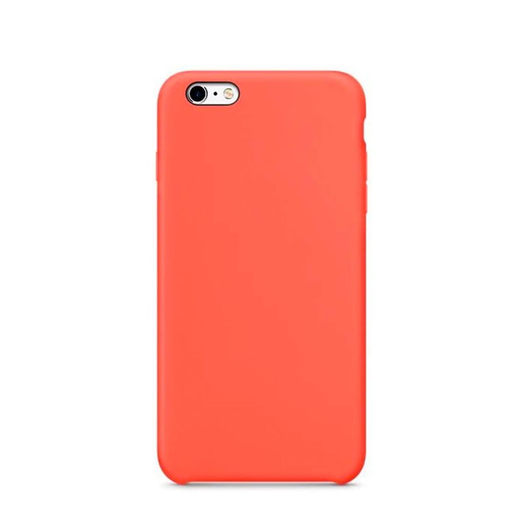 Iphone 6s 6 Silikon Case Hulle Orange Nectarine