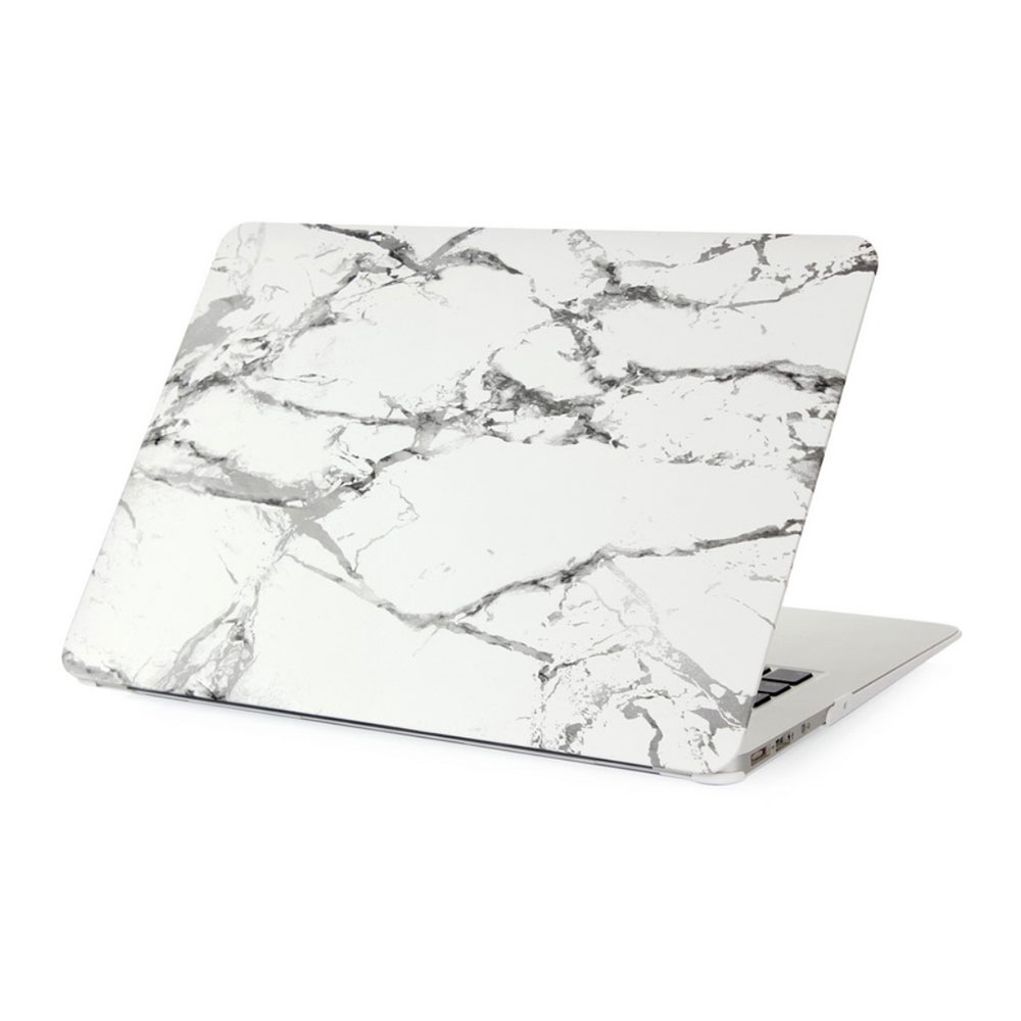 Apple Macbook Air 13 Hard Case Hulle Marmor Weiss