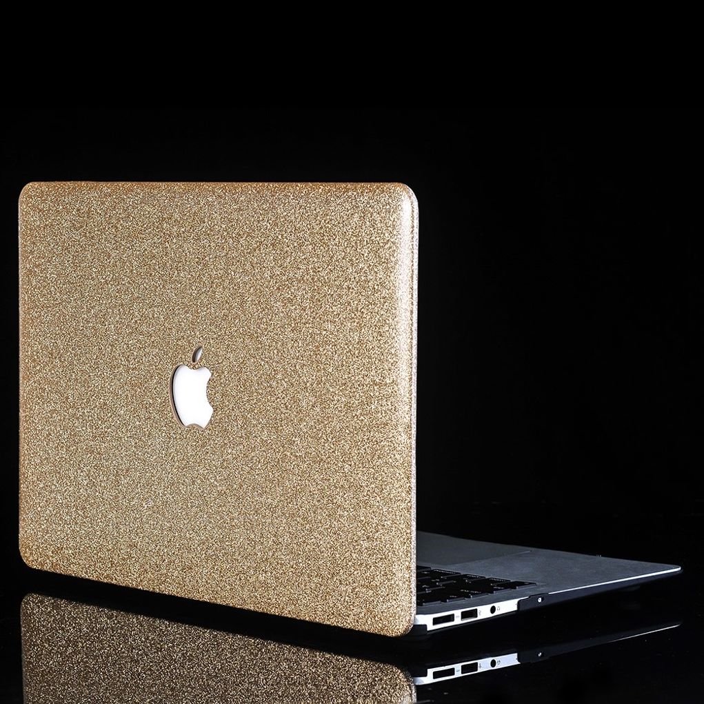 Macbook Pro Retina 15 15 Hulle Glitzer Gold