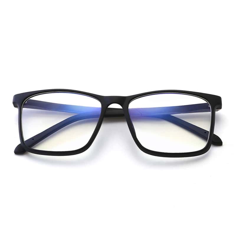 Anti Blue Light Blaulichtfilter Brille in Schwarz