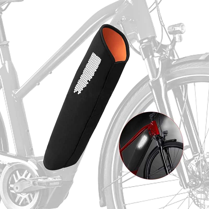 Kaufe Abdeckung Ebike Batterie Abdeckung Rahmen Schutzhülle Batterie Fall  Elektrische Fahrrad Batterie Abdeckung
