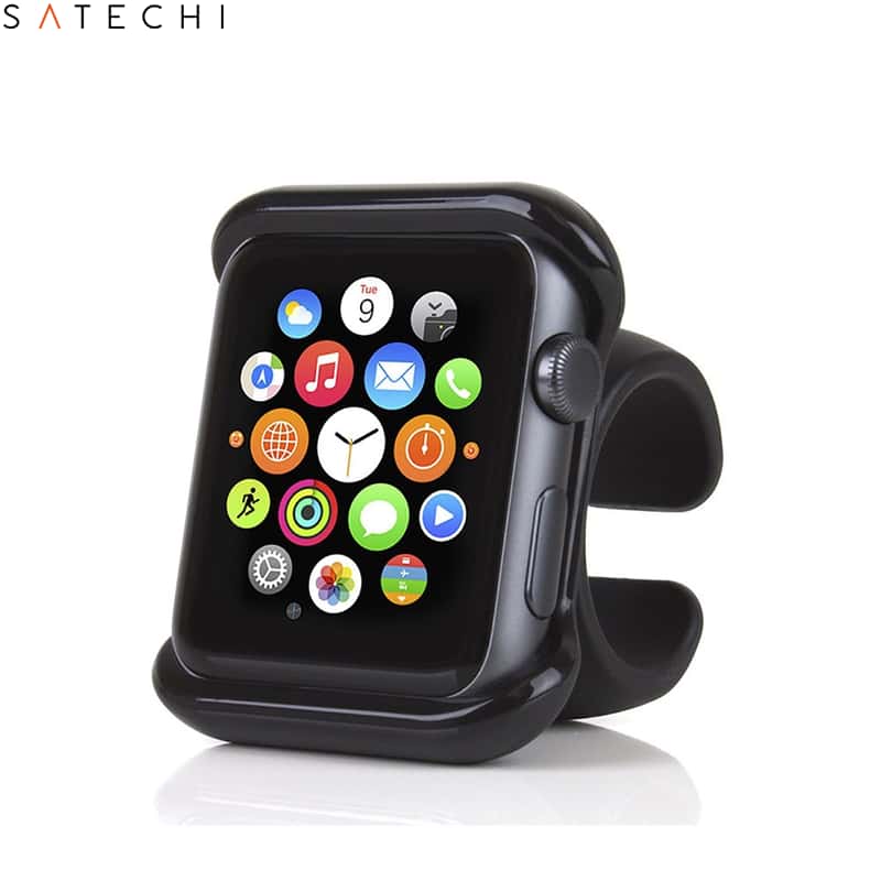 Satechi Auto Halter Apple Watch 1/2/3 38mm Schwarz