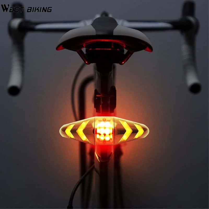 Fahrrad Blinker Licht Fahrrad Rücklicht USB Wiederaufladbare